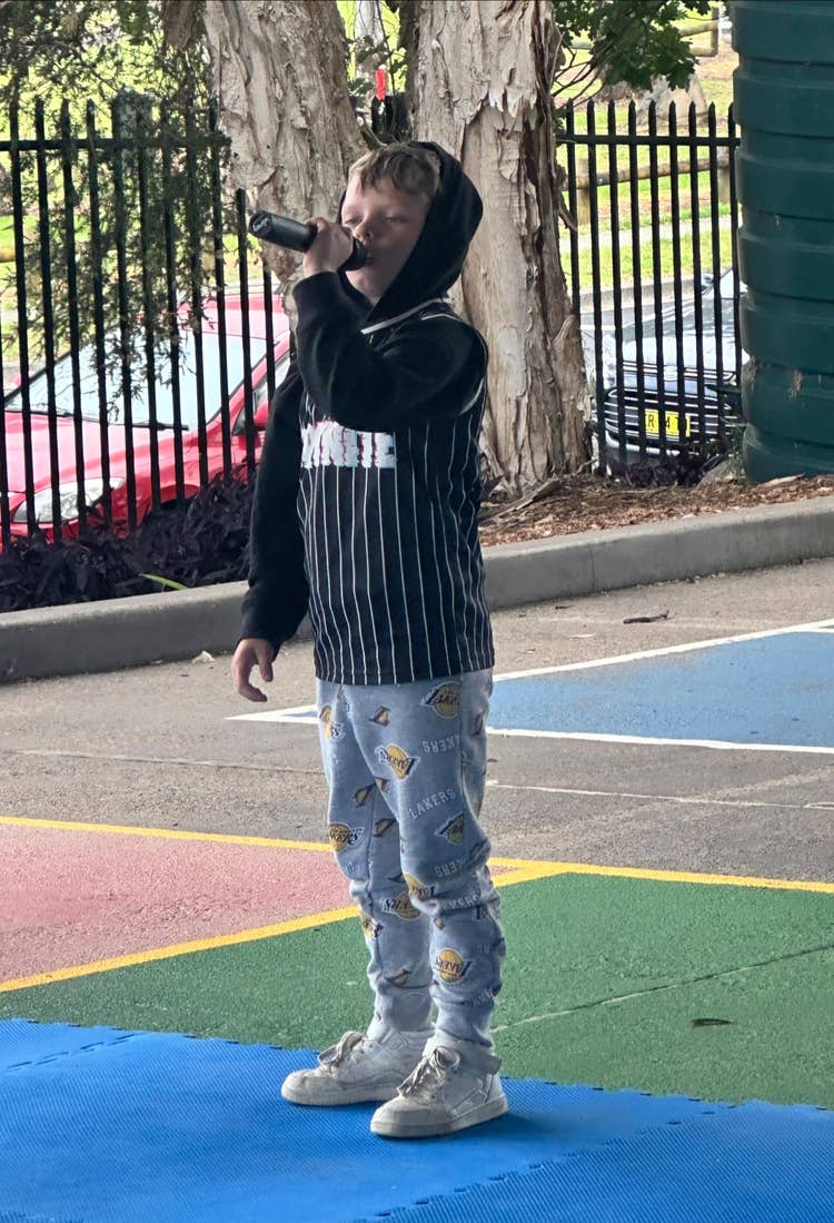 May be an image of one or more people